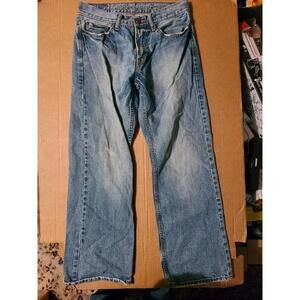 American Eagle Jeans Men’s 30x28 Blue Original Boot Cut Distressed